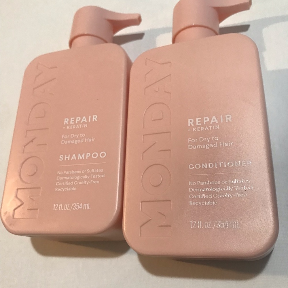 Repair Shampoo and Conditioner Set - Pink